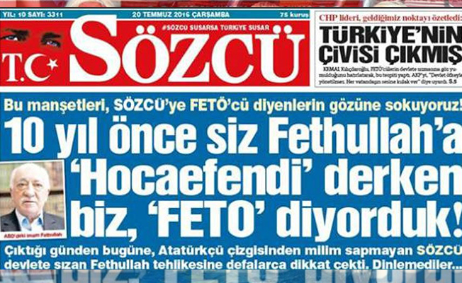 Sözcü Gazetesi davasında son durum!