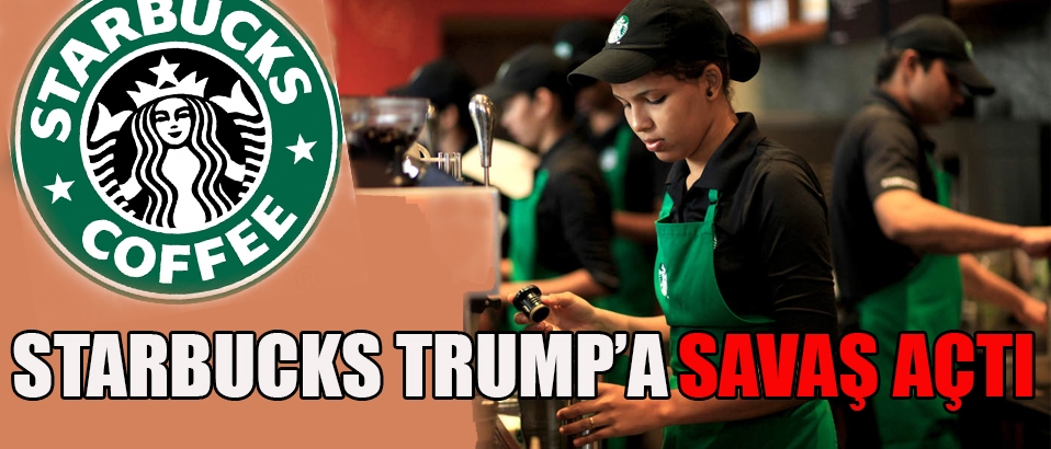 Starbucks 10 bin mülteciyi istihdam edecek