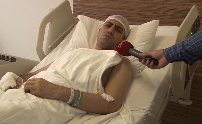 Darp edilen Akit müdüründen hasta yatağında provokasyon