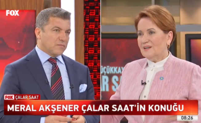 Meral Akşener: Binali Yıldırım yayın bitse de gitsek modundaydı