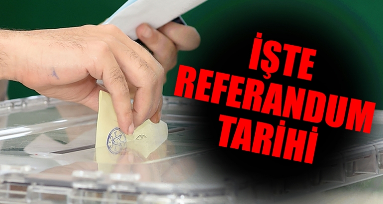 Erdoğan'ın danışmanı referandum tarihini açıkladı