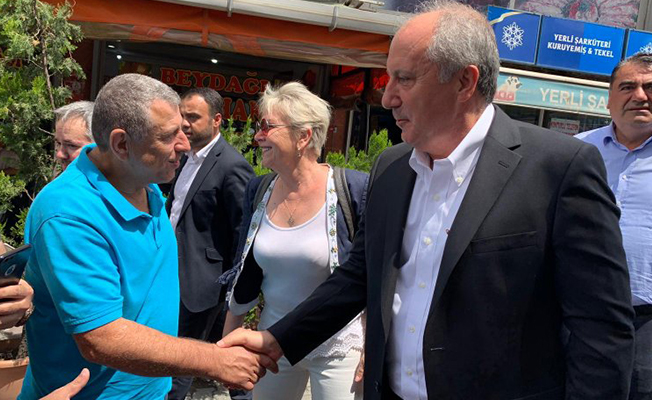 Muharrem İnce, İmamoğlu'na destek için sahaya indi