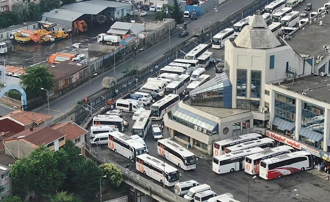 Otogarda seçim yoğunluğu: Hepsi dolu geldi