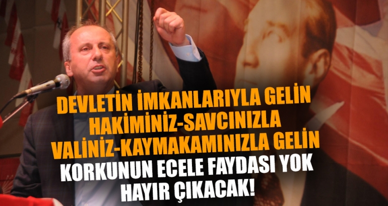 'Hayır' diyenler sindirilmek isteniyor