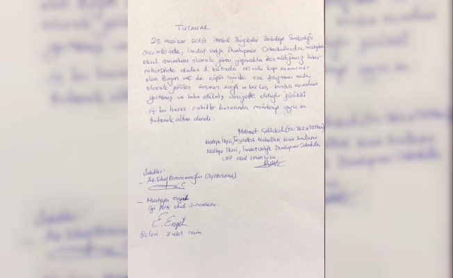Seçim ihlalleri hız kesmiyor... Okulun tuvaletinde yırtık oy pusulası bulundu!