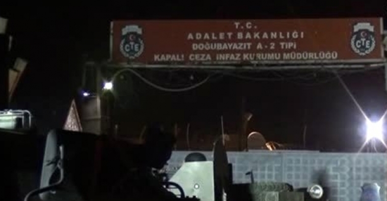 Ağrı'da cezaevine bombalı saldırı!