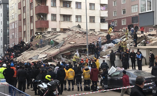 Kartal'da çöken binayla ilgili dava başladı