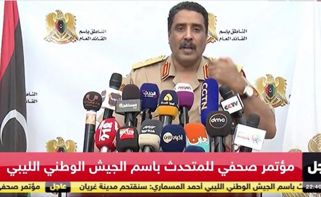Libya Ulusal Ordusu Türkiye'yi düşman ilan etti