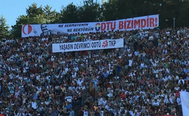 Komünist gençlerden açıklama: ODTÜ boyun eğmez!