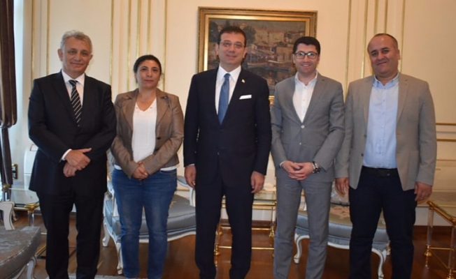 HDP'den İmamoğlu'na ziyaret