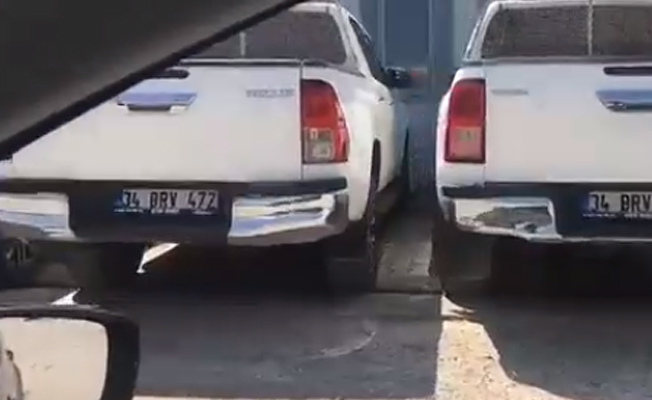 VİDEO | İBB'ye ait araçlar bakın nereden çıktı!