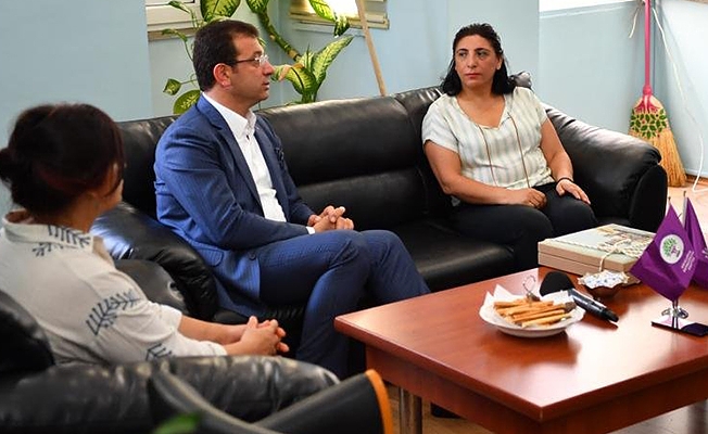 İmamoğlu HDP önünde zılgıtlarla karşılandı: Demirtaş’ı ziyaret etmek istiyorum