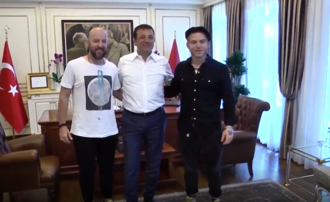 VİDEO | İmamoğlu belediyede Athena grubunu ağırladı