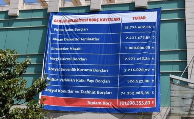 AKP'li eski başkandan CHP'li yeni başkana 'borcumu neden açıkladın' davası