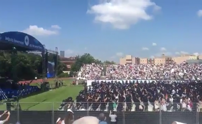 VİDEO | Boğaziçi öğrencileri atanmış rektörü protesto etti