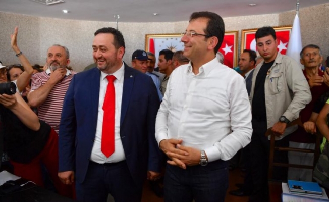 İmamoğlu'dan MHP'li başkana tebrik