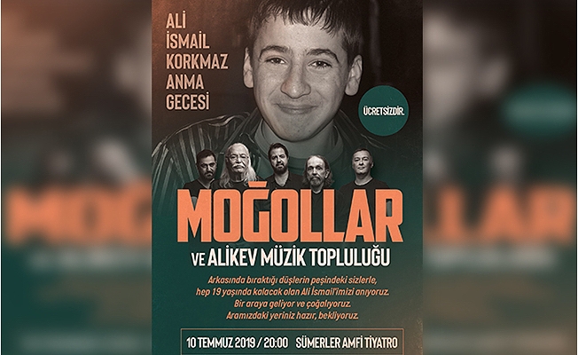Düşlerinde özgür dünya... Ali İsmail anılıyor