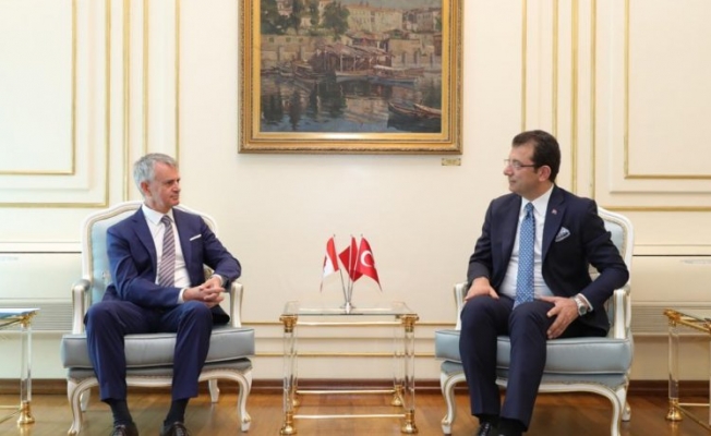 Kanada Büyükelçisi'nden İmamoğlu'na tebrik ziyareti