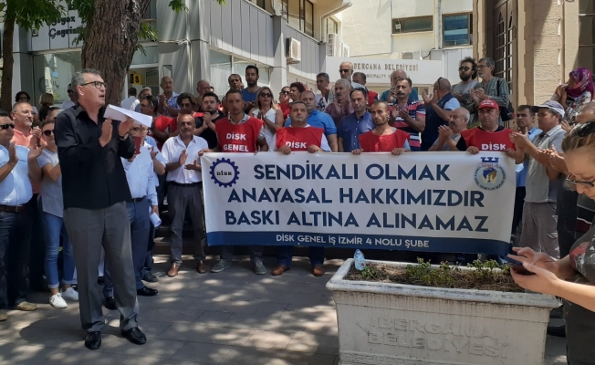 AKP'li belediye DİSK üyesi işçileri istifaya zorluyor!