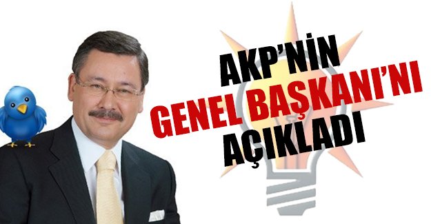 Melih Gökçek, yeni genel başkanı Twitter'dan açıkladı