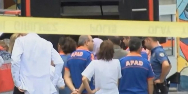 Ankara'da hastanede kimyasal alarm