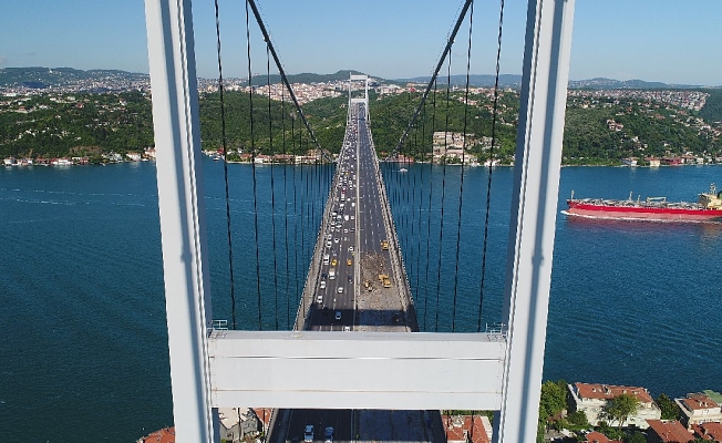 Çalışmaların 16'ıncı gününde ilk kat asfalt tamamlandı
