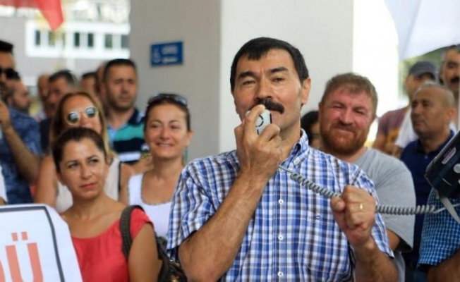 İhraç edildiği belediyeye davul zurnayla döndü