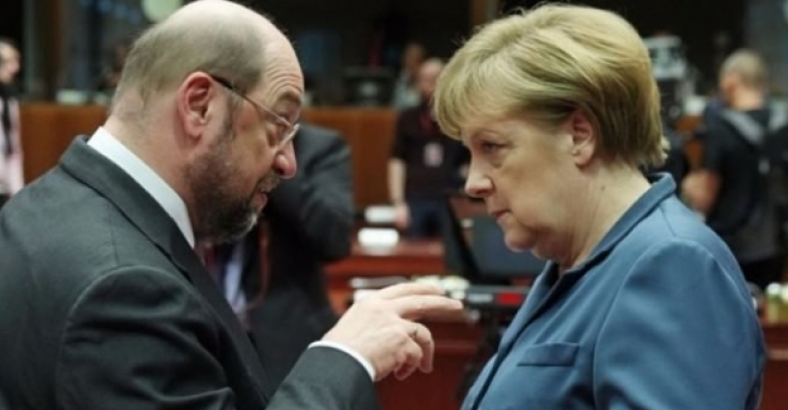Schulz'lu Sosyal Demokratlar, Merkel'in Birlik Partilerini geride bıraktı