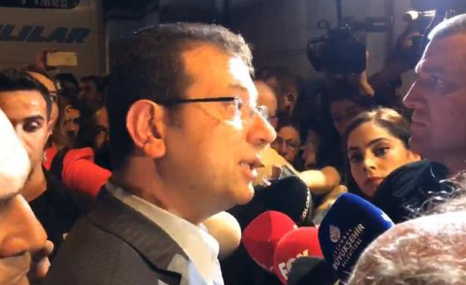 VİDEO | İmamoğlu: Benim ailem, eşim buraya giremez...