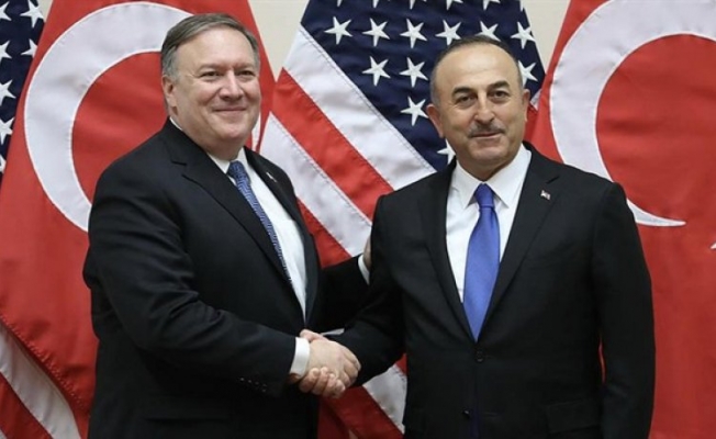 Çavuşoğlu, Pompeo ile görüştü