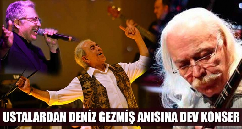 Ustalardan Deniz Gezmiş anısına konser!