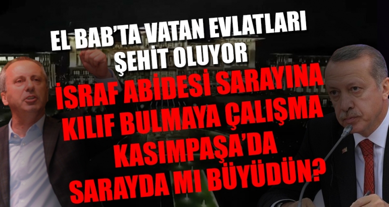 Muharrem İnce'den, Erdoğan'a çok sert cevap