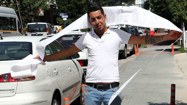 10 ayda 11 bin lira ceza: Aracını satarak ödedi