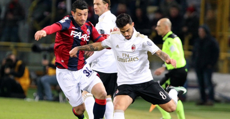 Milan 9 oyuncuyla 89'da güldü