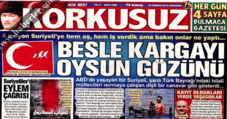 Korkusuz gazetesine yalanlama: Fotoğraftaki Türk vatandaşı...