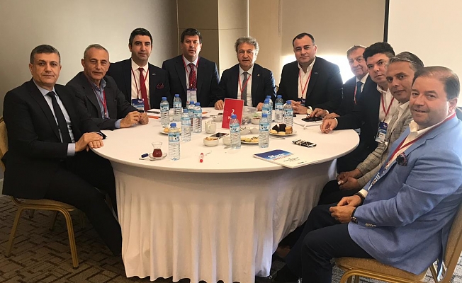 Kartal Bld. Bşk. Gökhan Yüksel de Belediye Başkanları Çalıştayı'na katıldı