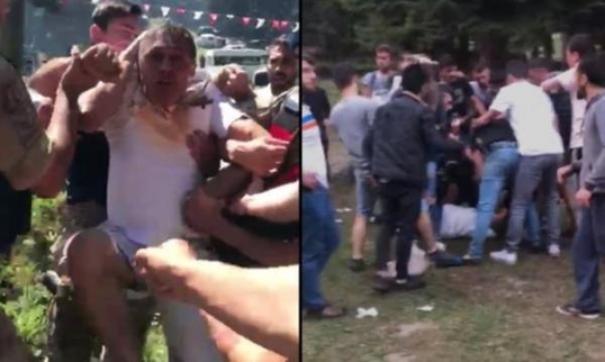 Karadeniz'deki pancar festivali karıştı: 3 gözaltı