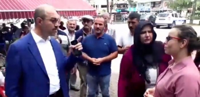 VİDEO | AKP’li başkana tepki: Oy isterken böyle konuşmuyordun