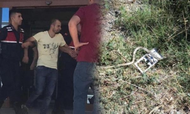 Yılanı vuracağım derken hamile eşini öldürdü