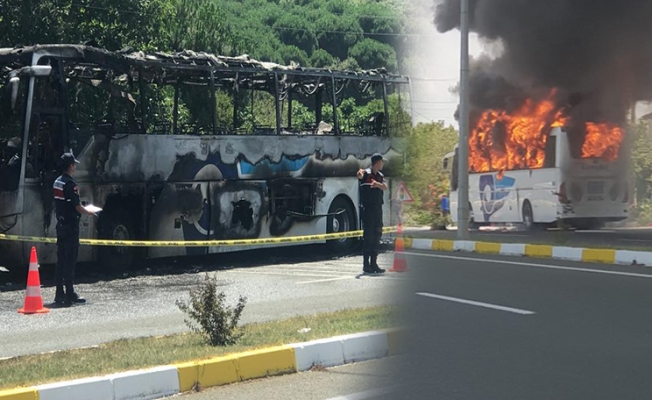 Beş kişinin yanarak öldüğü otobüs yangınıyla ilgili flaş iddia