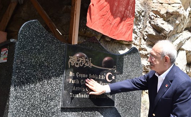 Kılıçdaroğlu'nun Şavşat ziyaretinden kareler