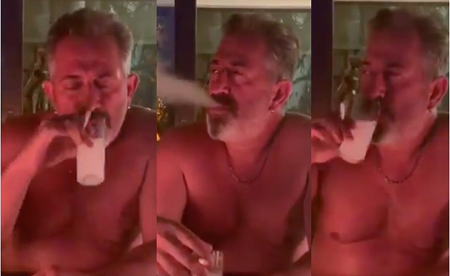 VİDEO | Gündeme oturdu: Cem Yılmaz'dan Bülent Ersoy'lu, rakılı, sigaralı protesto