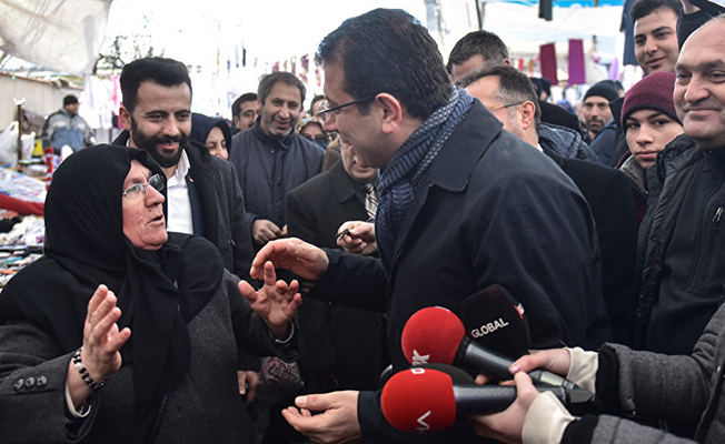 İmamoğlu'na 'Oy vermem ama börek yaparım' diyen teyze 'kete' yaptı