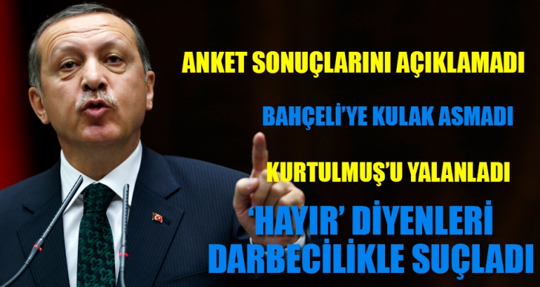 Hayır diyenlere önce terörist demişti; Şimdi darbeci...