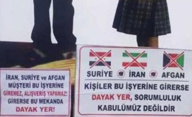 'Bu dükkana göçmen girerse dayak yer' dedi, ceza yeyince bakın ne dedi