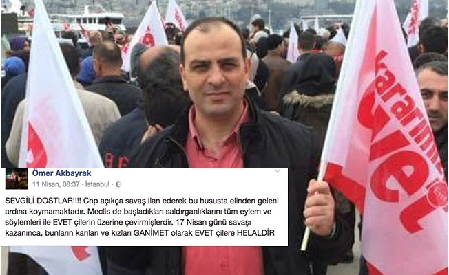 ÖZEL | İBB'de şimdi de 'bunların karıları-kızları ganimettir' krizi