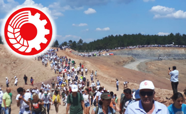 Kanadalı komünist gençlerden Kirazlı'ya destek