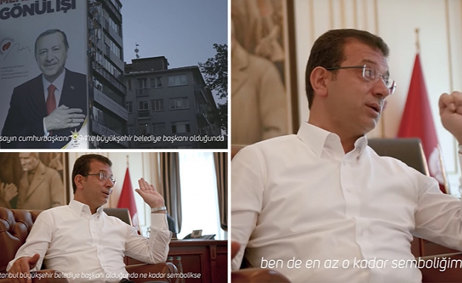 İmamoğlu: Sayın Cumhurbaşkanı ne kadar sembolikse ben de o kadar semboliğim