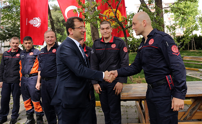 Binali Yıldırım'ın itfaiyecisinin İmamoğlu ile fotoğrafı ortaya çıktı