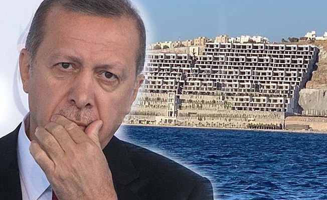 Erdoğan'dan kaçak yapıya ziyaret